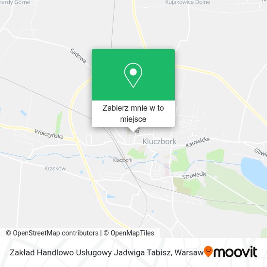 Mapa Zakład Handlowo Usługowy Jadwiga Tabisz