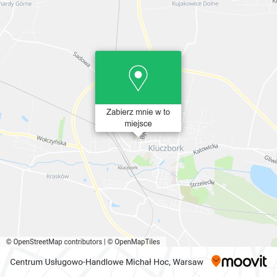 Mapa Centrum Usługowo-Handlowe Michał Hoc