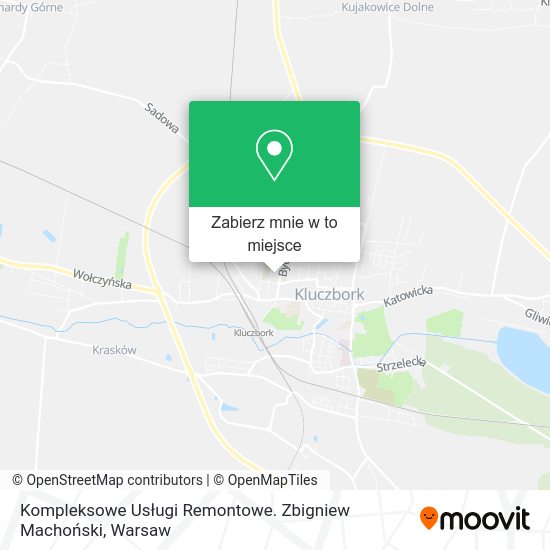 Mapa Kompleksowe Usługi Remontowe. Zbigniew Machoński