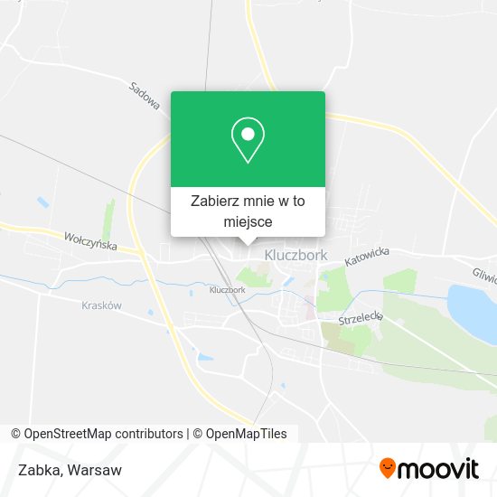 Mapa Zabka