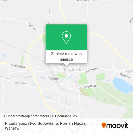 Mapa Przedsiębiorstwo Budowlane. Roman Neczaj