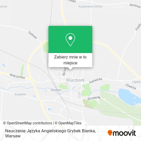 Mapa Nauczanie Języka Angielskiego Grybek Bianka