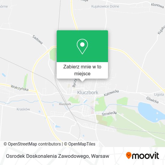 Mapa Osrodek Doskonalenia Zawodowego