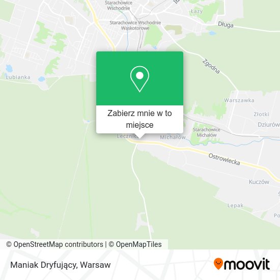 Mapa Maniak Dryfujący