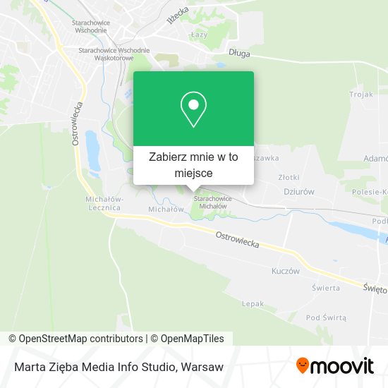 Mapa Marta Zięba Media Info Studio