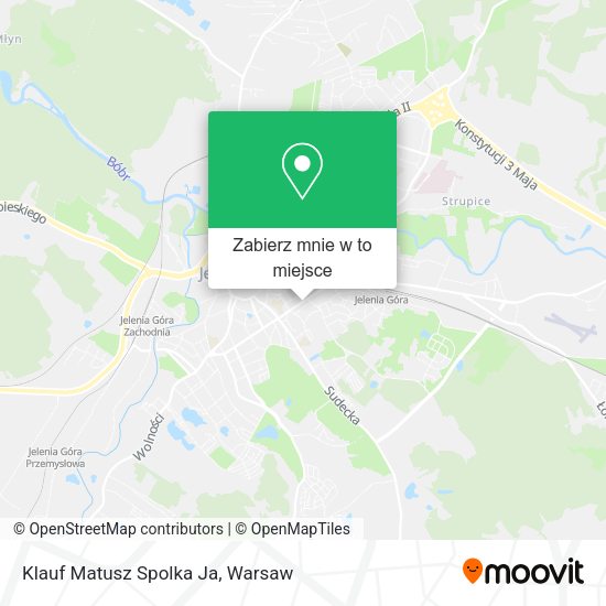 Mapa Klauf Matusz Spolka Ja