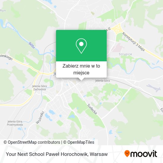 Mapa Your Next School Paweł Horochowik