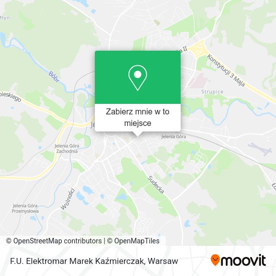 Mapa F.U. Elektromar Marek Kaźmierczak