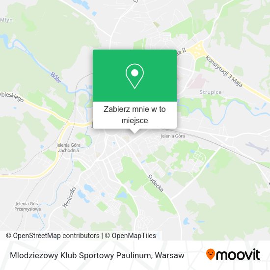 Mapa Mlodziezowy Klub Sportowy Paulinum