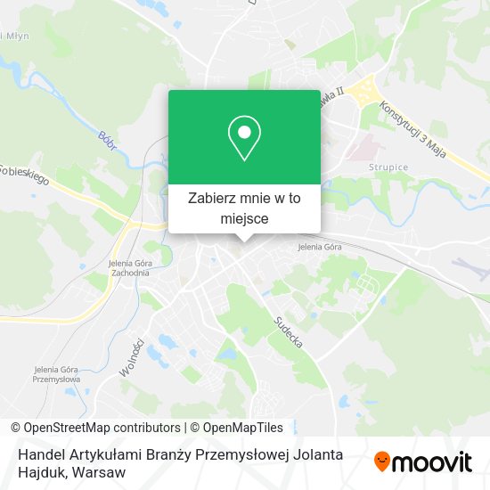 Mapa Handel Artykułami Branży Przemysłowej Jolanta Hajduk