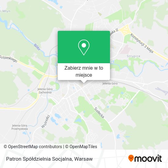 Mapa Patron Spółdzielnia Socjalna