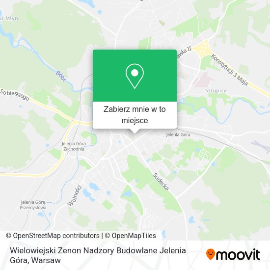 Mapa Wielowiejski Zenon Nadzory Budowlane Jelenia Góra