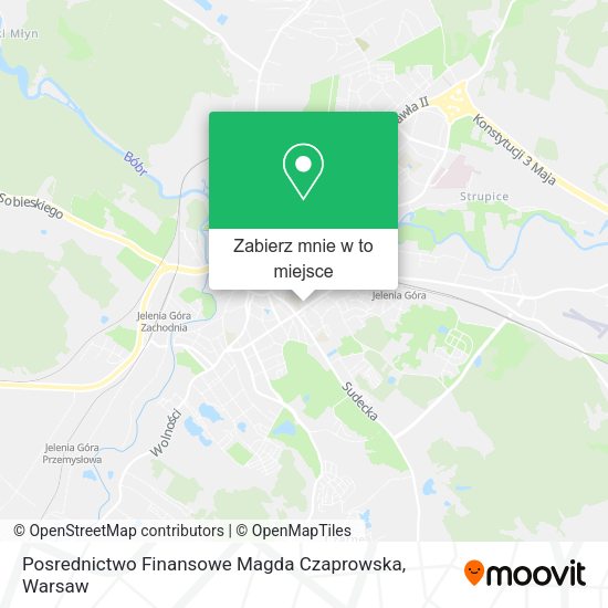 Mapa Posrednictwo Finansowe Magda Czaprowska