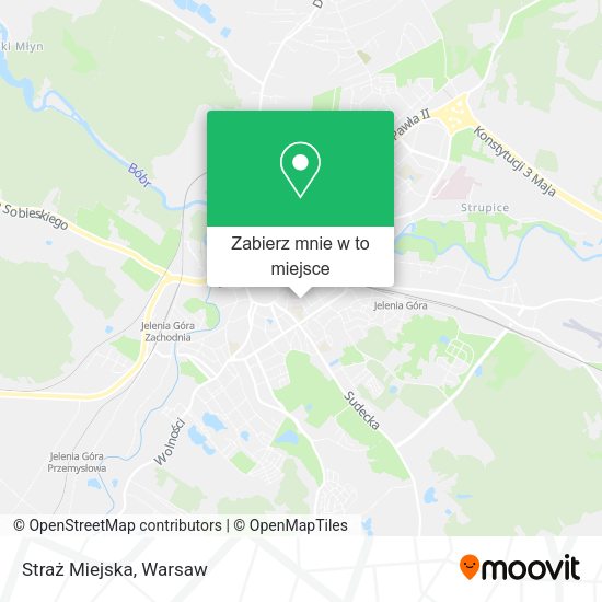 Mapa Straż Miejska