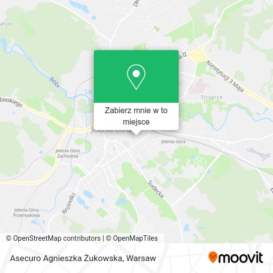 Mapa Asecuro Agnieszka Żukowska