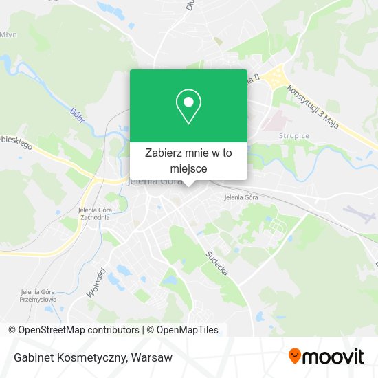 Mapa Gabinet Kosmetyczny