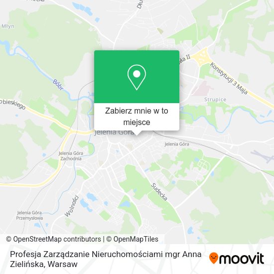 Mapa Profesja Zarządzanie Nieruchomościami mgr Anna Zielińska