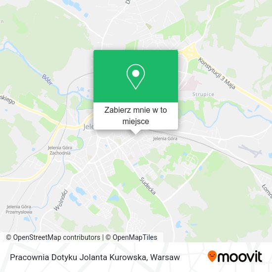 Mapa Pracownia Dotyku Jolanta Kurowska