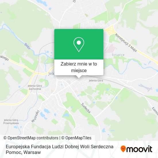 Mapa Europejska Fundacja Ludzi Dobrej Woli Serdeczna Pomoc