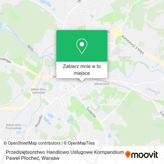 Mapa Przedsiębiorstwo Handlowo Usługowe Kompendium Paweł Płocheć