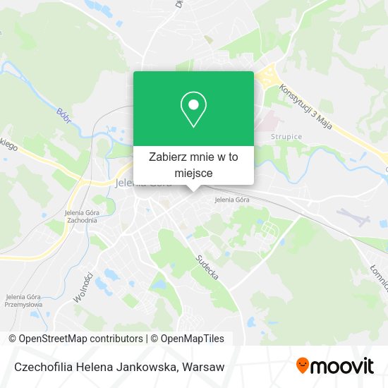 Mapa Czechofilia Helena Jankowska