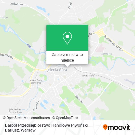 Mapa Darpol Przedsiębiorstwo Handlowe Piwoński Dariusz