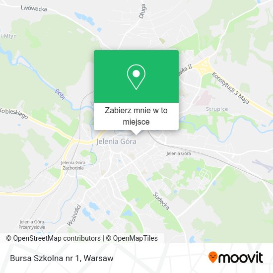 Mapa Bursa Szkolna nr 1