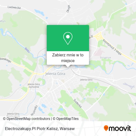 Mapa Electrozakupy.Pl Piotr Kalisz