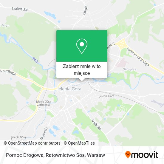 Mapa Pomoc Drogowa, Ratownictwo Sos