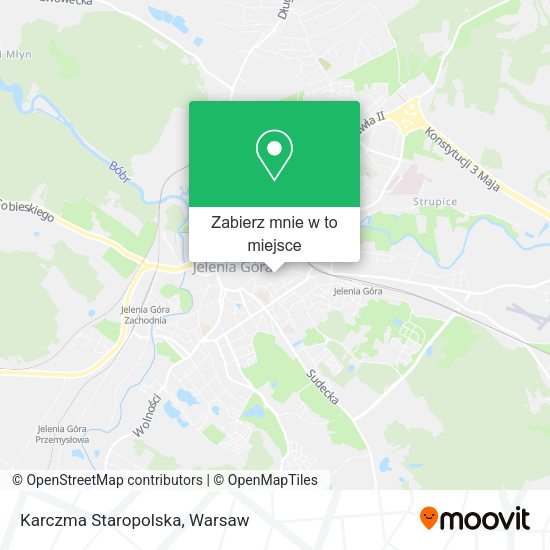 Mapa Karczma Staropolska