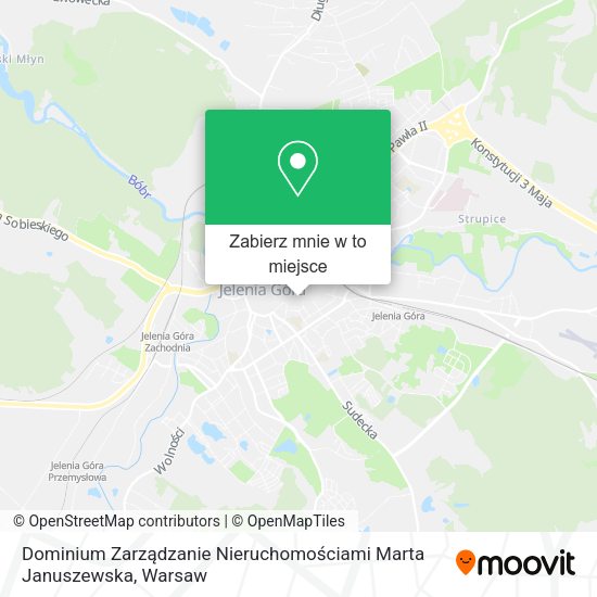 Mapa Dominium Zarządzanie Nieruchomościami Marta Januszewska