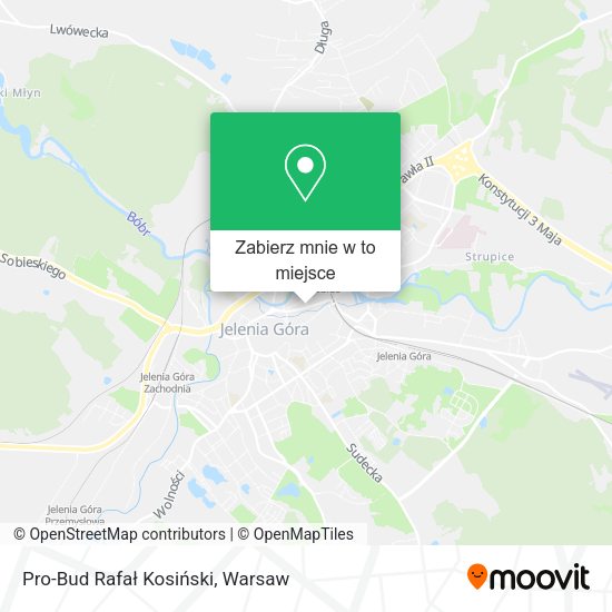 Mapa Pro-Bud Rafał Kosiński