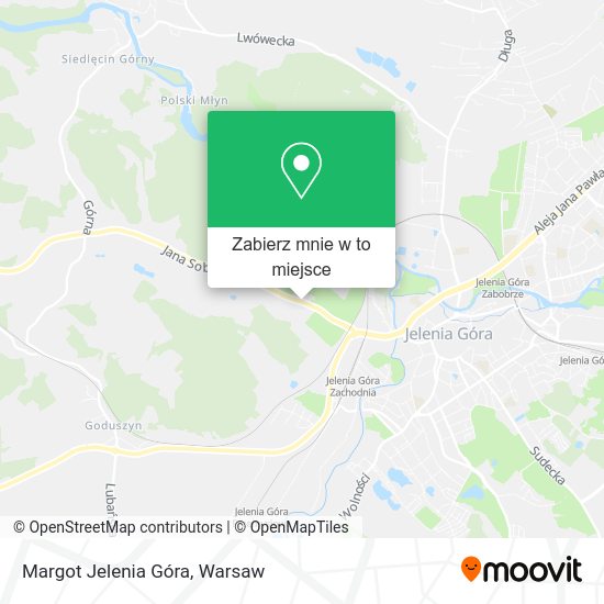 Mapa Margot Jelenia Góra