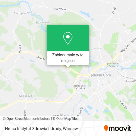 Mapa Netsu Instytut Zdrowia i Urody