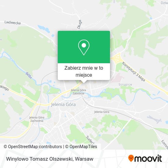 Mapa Winylowo Tomasz Olszewski