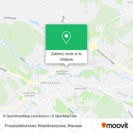 Mapa Przedsiebiorstwo Wielobranzowe