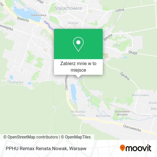 Mapa PPHU Remax Renata Nowak