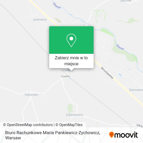 Mapa Biuro Rachunkowe Maria Pankiewicz-Zychowicz