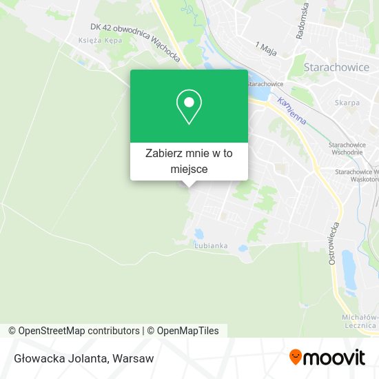 Mapa Głowacka Jolanta