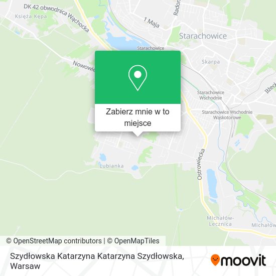 Mapa Szydłowska Katarzyna Katarzyna Szydłowska