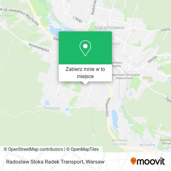 Mapa Radoslaw Sloka Radek Transport