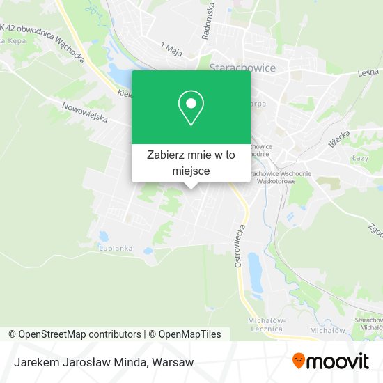 Mapa Jarekem Jarosław Minda