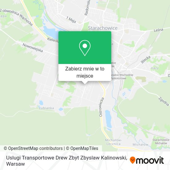 Mapa Uslugi Transportowe Drew Zbyt Zbyslaw Kalinowski