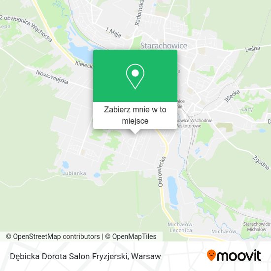 Mapa Dębicka Dorota Salon Fryzjerski