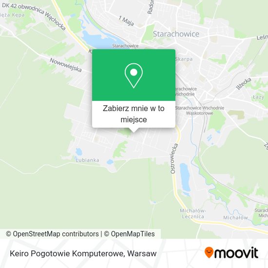 Mapa Keiro Pogotowie Komputerowe