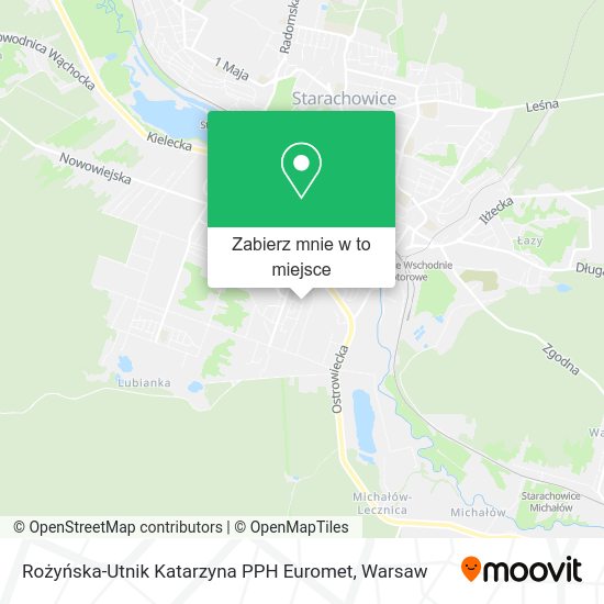 Mapa Rożyńska-Utnik Katarzyna PPH Euromet