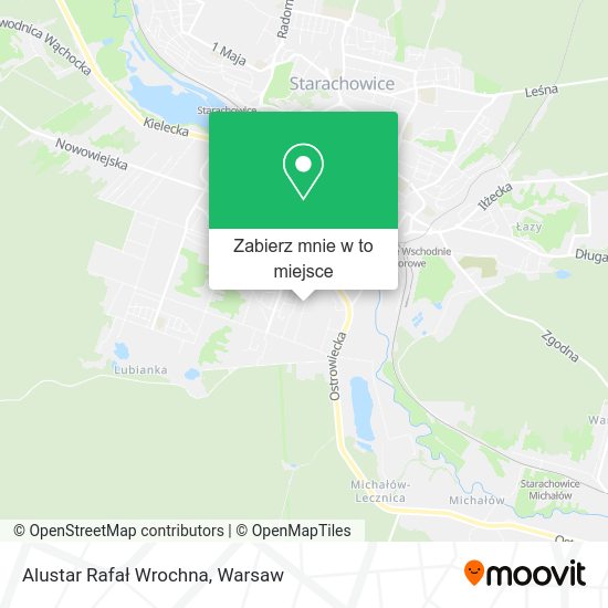 Mapa Alustar Rafał Wrochna