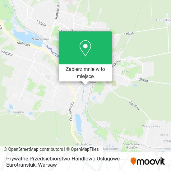 Mapa Prywatne Przedsiebiorstwo Handlowo Uslugowe Eurotransluk