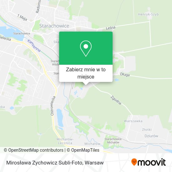 Mapa Mirosława Zychowicz Subli-Foto