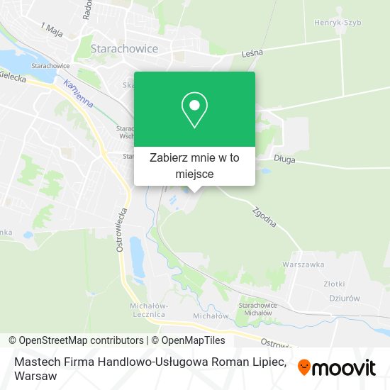 Mapa Mastech Firma Handlowo-Usługowa Roman Lipiec